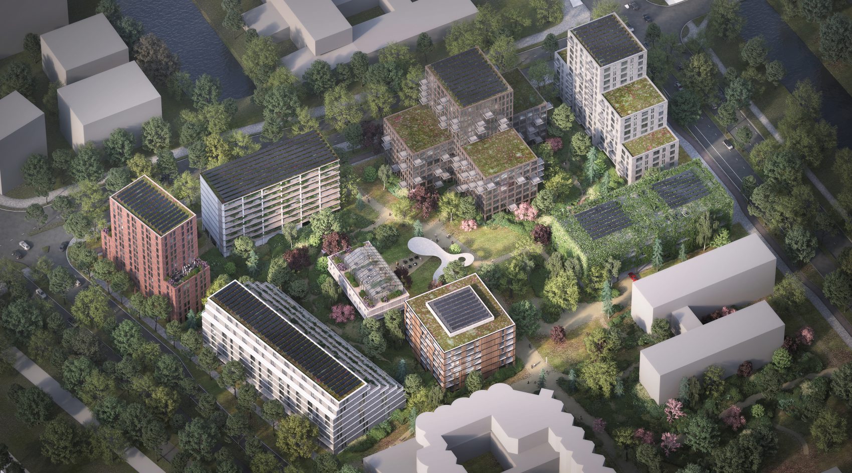 Schalkwijk Midden, stad tussen de bomen